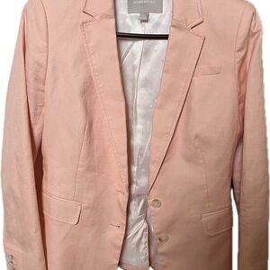 Banana Republic women  Tailored Blazer size: 6 peach